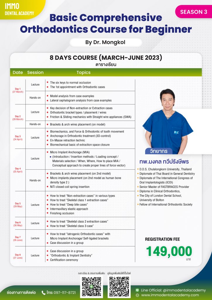 Basic Comprehensive Orthodontics Course for Beginner Copy IMMO